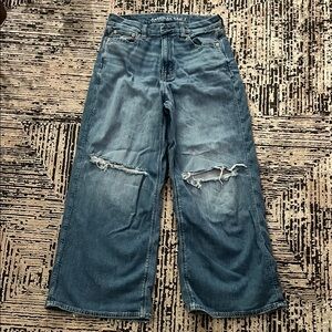 American Eagle Outfitters Light Blue Denim Pants